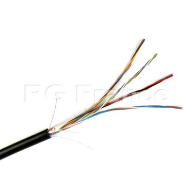 CABLE PTT SERIE 88 8 PAIRES 6/10 PE NOIR