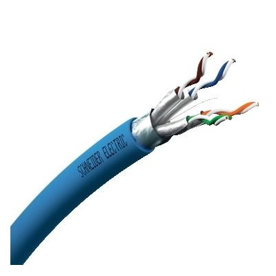 CABLE CATEGORIE 7A F/FTP 4P BLEU 1000MHZ 10G T500 (SCHNEIDER)