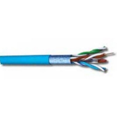 CABLE CATEGORIE 6 F/UTP 4P BLEU 350MHZ 1GB T500
