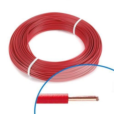 FIL HO7VU 1,5 ROUGE RIGIDE