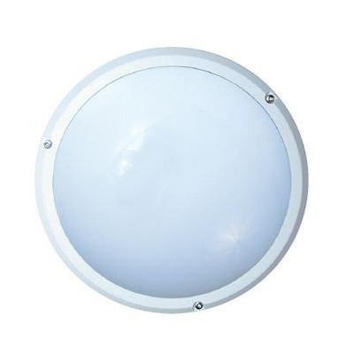 PLAFONNIER DEIMOS BLANC E27 CL.2 IP54 IK10 850°C + DETECT.MOUVEMENT H