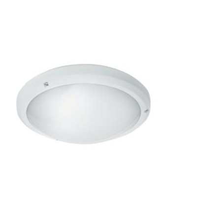 PLAFONNIER DEIMOS BLANC LED 14W 1200LM 4000K CL.2 IP65 IK10 850°C***
