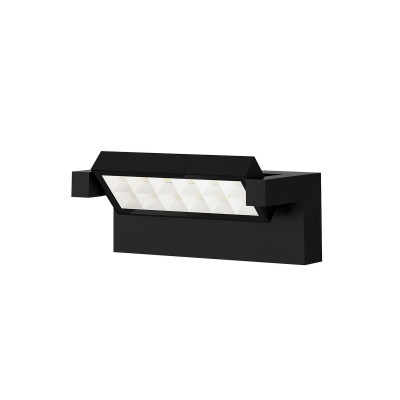 APPLIQUE MURALE ORIENT.LED WL57 NOIR 18W 1900LM 4K 90° 240VAC IP65