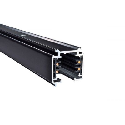 TRACK SYSTEM RAIL NOIR L-2M 3 ALLUMAGES