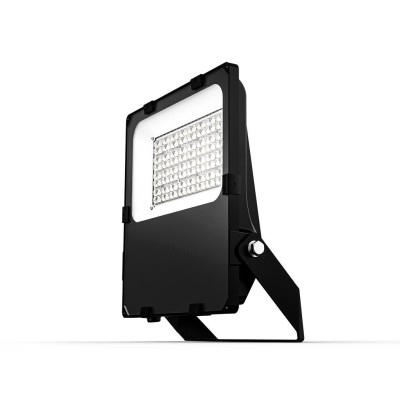 PROJ.LED FL15 NOIR 50W 6500LM 4°K IP66 IK08 OPTIQUE ASYMET.65°x120°