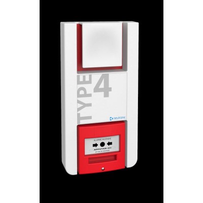 ALARME INCENDIE TYPE 4 RADIO A PILE NEUTRONIC