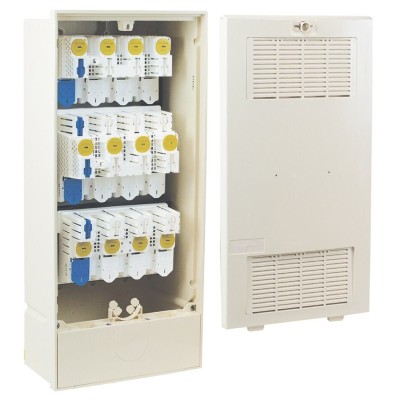 COFFRET ECP 3D IVOIRE 1 ARRIVEE, 2 DEPARTS SUR SOCLE