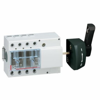 VISTOP 4P 63A COMMANDE LATERALE NOIRE