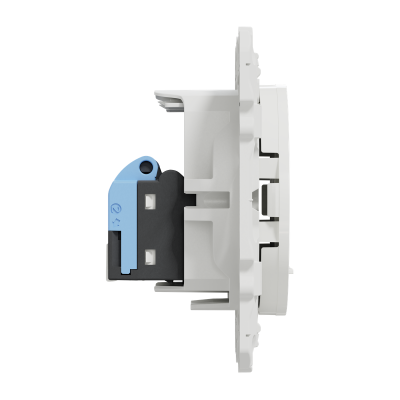 ODACE BLANC RJ45 CAT.6 UTP DOUBLE
