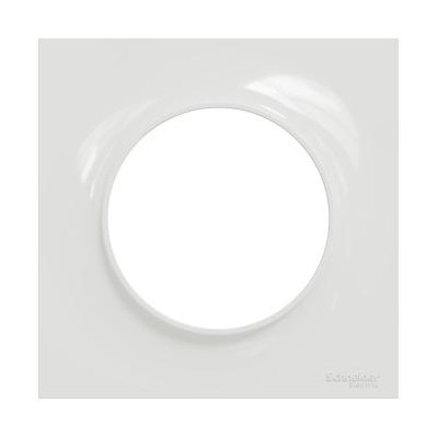 ODACE STYL PLAQUE BLANC 1 POSTE