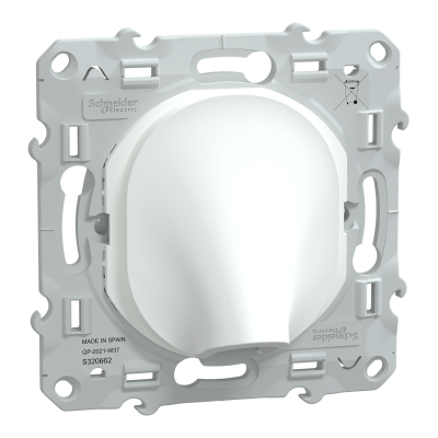 OVALIS BLANC SORTIE DE CABLE Ø 6 A 12 MM
