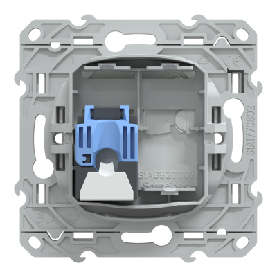 OVALIS BLANC PRISE RJ45 CAT.6A STP - MULTIEDIA + LONGUE DISTANCE GRAD