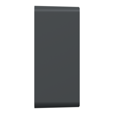 OVALIS ANTHRACITE BOITE POUR MONTAGE EN SAILIE  1 POSTE