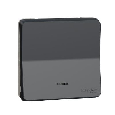 MUREVA ANTHRACITE COMPOSABLE POUSSOIR LUMINEUX IP55 IK07