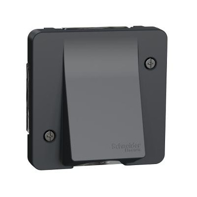 MUREVA ANTHRACITE COMPOSABLE SORTIE DE CABLE IP55 IK07