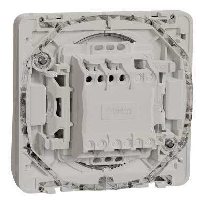 MUREVA BLANC COMPOSABLE POUSSOIR LUMINEUX IP55 IK07