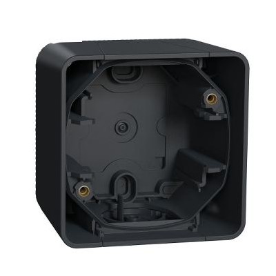 MUREVA ANTHRACITE COMPOSABLE SAILLIE BOITIER 1P IP55 IK07