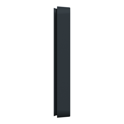 MUREVA ANTHRACITE COMPOSABLE ENCASTRE CADRE 2P VERTICAL IP44 IK08