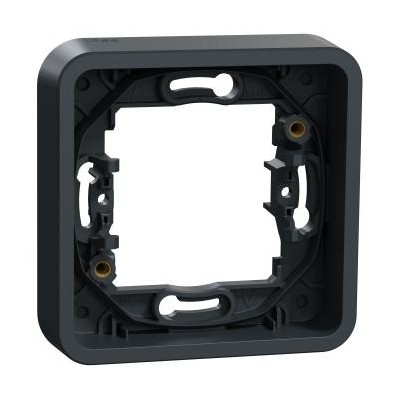 MUREVA ANTHRACITE COMPOSABLE ENCASTRE CADRE 1P IP44 IK08