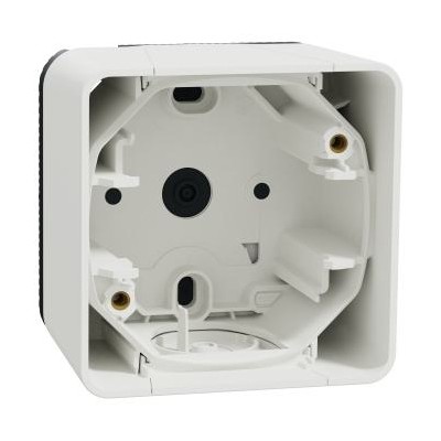MUREVA BLANC COMPOSABLE SAILLIE BOITIER 1P IP55 IK07