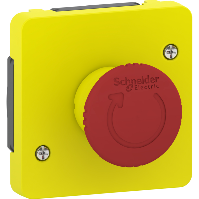 MUREVA JAUNE COMPOSABLE ARRET D'URGENCE 1/4 TOUR