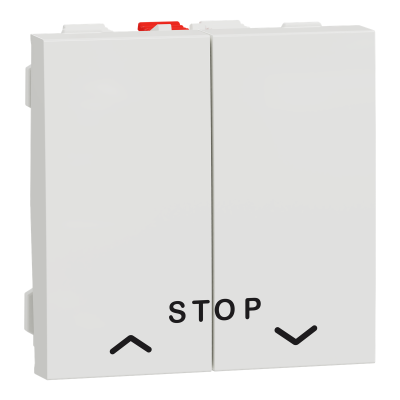 NEW UNICA BLANC POUSSOIR DE VOLETS STOP 10A 2M