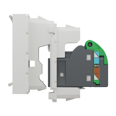 NEW UNICA BLANC PRISE RJ45 CAT.6A FTP 2M