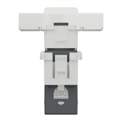 NEW UNICA BLANC PRISE RJ45 CAT.6A FTP 2M