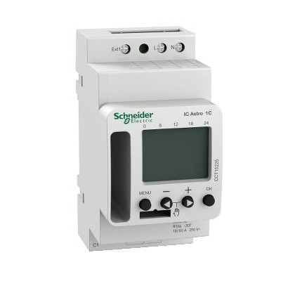 INTER CREPUSCULAIRE ASTRO PROGAMMABLE SCHNEIDER 1 CANAL - 2 MOD