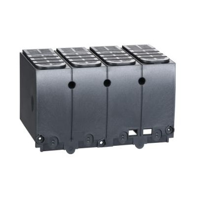 COMPACT NSX 1 CACHE BORNE LONG DISJONCT.OU SOCLE 4P POUR NSX100-250