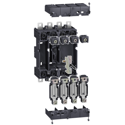 SOCLE POUR DEBROCHAGE 4P POUR NSX100-250