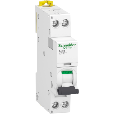 IDT40T DISJ 1P+N 25A C 6kA (vis/vis)