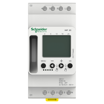 INTER HORAIRE PROGRAMMABLE 2 CANAUX