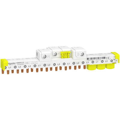 PEIGNE IDT40 3P+N 12 MODULES 18mm AVEC CONNECTEUR