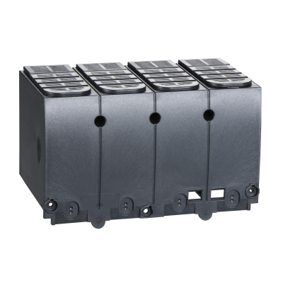 COMPACT NSX 1 CACHE-BORNE LONG POUR DISJONCT.OU SOCLE 4P NSX400-630