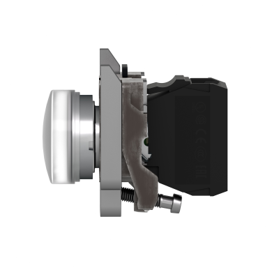 VOYANT ROND Ø22 IP 66 BLANC LED INTEGREE 240V