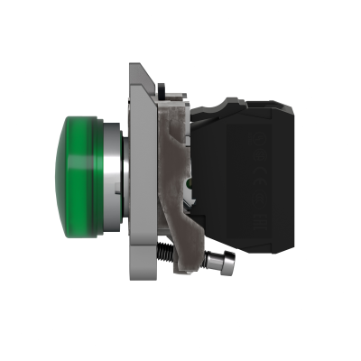 VOYANT ROND Ø22 IP 66 VERT LED INTEGREE 240V