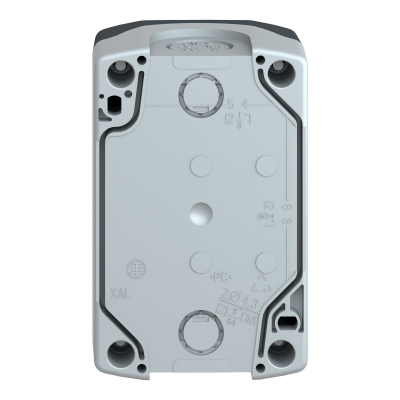 BOITE HARMONY XAL 2 TROUS Ø22 GRIS