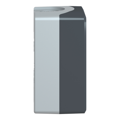 BOITE HARMONY XAL 2 TROUS Ø22 GRIS