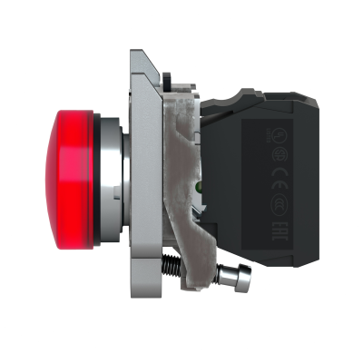 VOYANT ROND Ø22 IP 66 ROUGE LED INTEGREE 240V