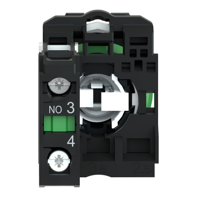 BOUTON TOURNANT HARMONY XB5 2 POS.A RAP. 1F Ø22 NOIR