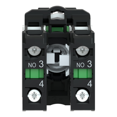 BOUTON TOURNANT HARMONY XB5 3 POS.A RAP. 2F Ø22 NOIR