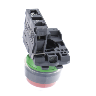 BOUTON POUSSOIR HARMONY XB5 CAPUCHONNE 10 Ø22 ROUGE