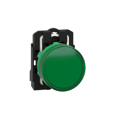 VOYANT ROND HARMONY XB5 VERT LED 24V IP66 Ø22
