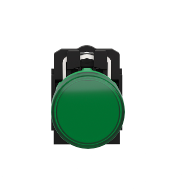 VOYANT ROND HARMONY XB5 VERT LED 24V IP66 Ø22