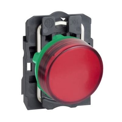 VOYANT ROND HARMONY XB5 ROUGE LED 24V IP66 Ø22