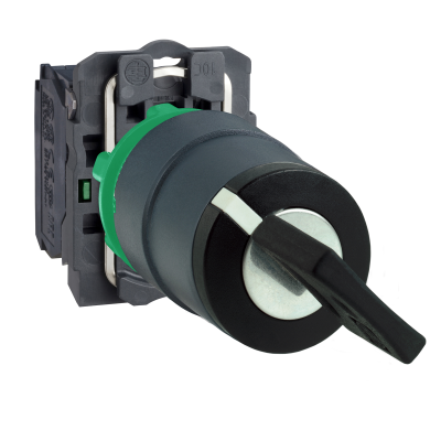 HARMONY XB5 BOUTON A CLE 455 2 POS.A RAP. RETR G 1F Ø22 VIS