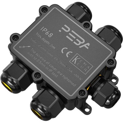 BOITE DE CONNEXION IP 68 POUR 2 CABLES RL2