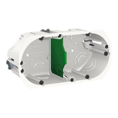 BOITE ENC.MULTIFIX DOUBLE ENTRAXE 71MM P50MM Ø67MM