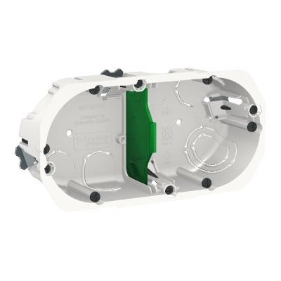 BOITE ENC.MULTIFIX DOUBLE ENTRAXE 71MM P40MM Ø67MM